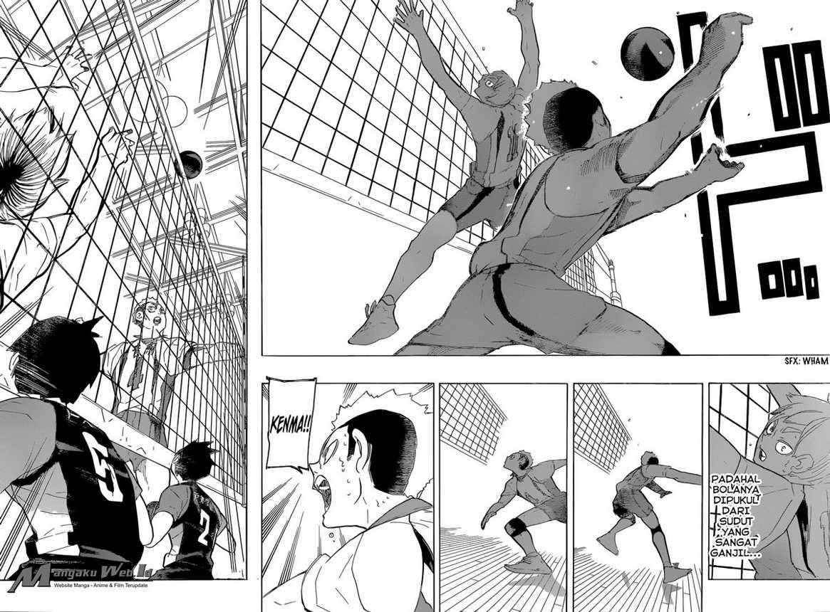 Haikyuu!! Chapter 202 - halaman 17