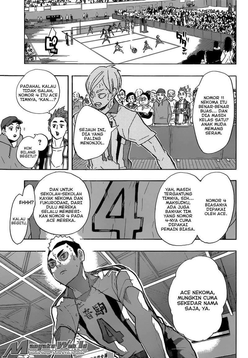 Haikyuu!! Chapter 202 - halaman 8