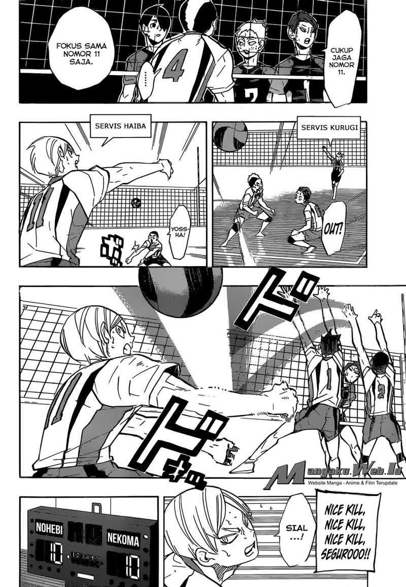 Haikyuu!! Chapter 202 - halaman 9