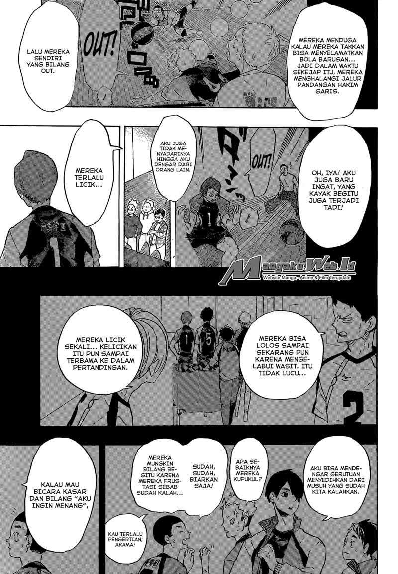 Haikyuu!! Chapter 203 - halaman 15