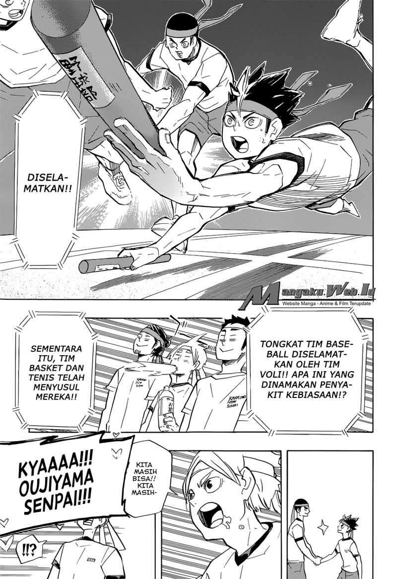 Haikyuu!! Chapter 203 - halaman 21