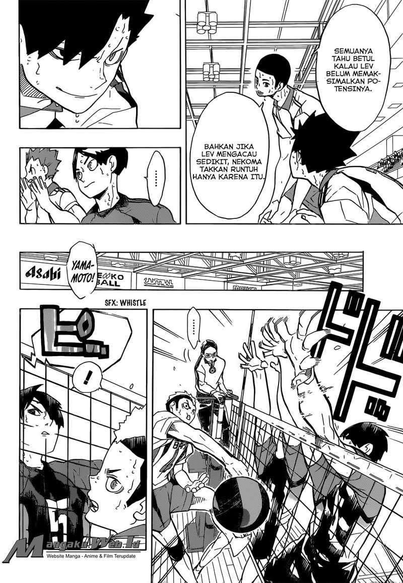 Haikyuu!! Chapter 203 - halaman 6