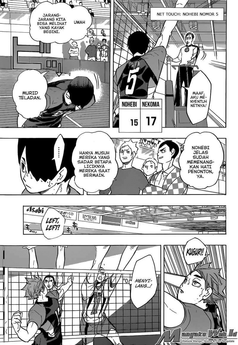 Haikyuu!! Chapter 203 - halaman 7