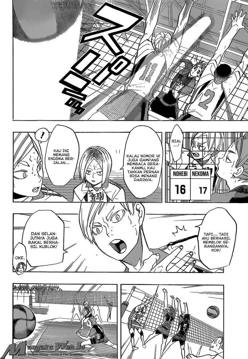 Haikyuu!! Chapter 203 - halaman 8