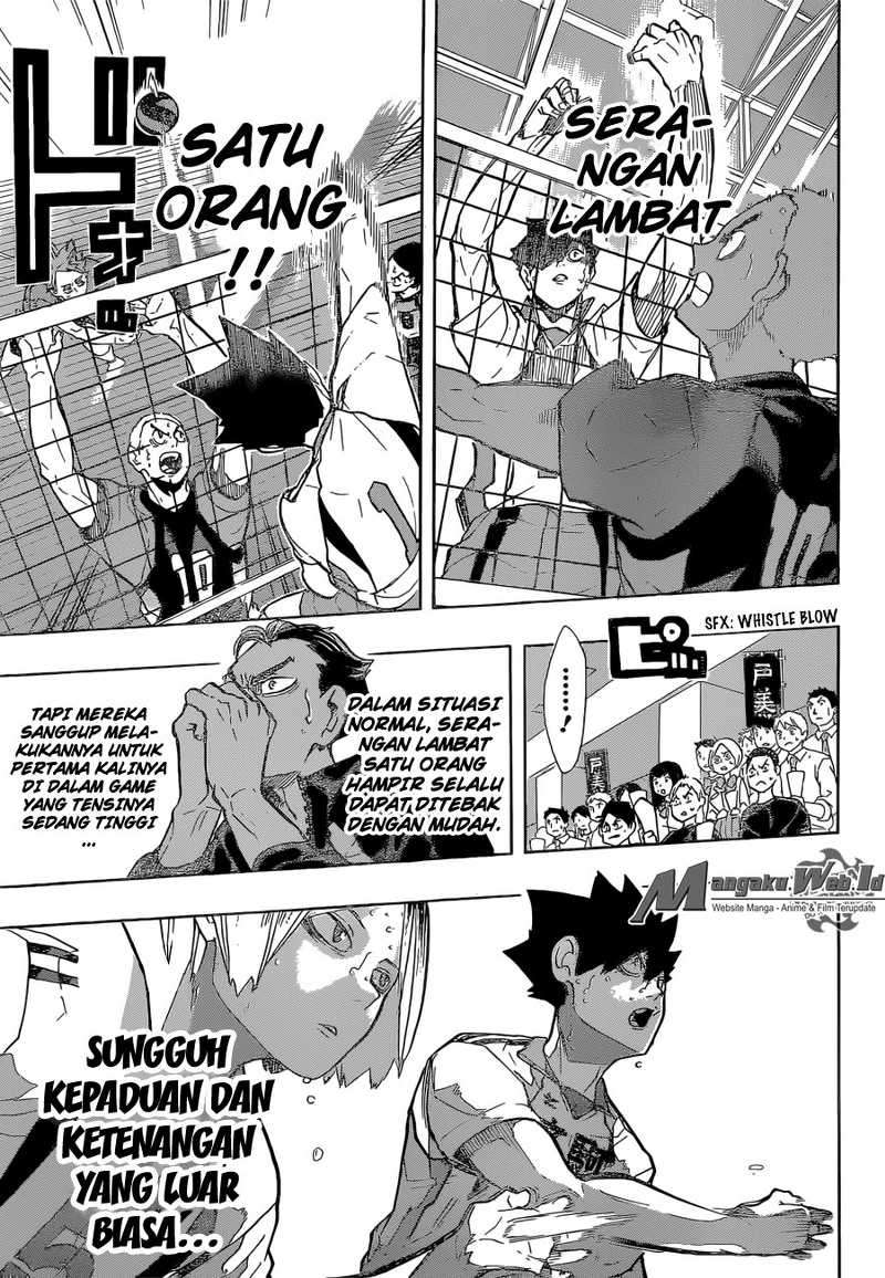 Haikyuu!! Chapter 204 - halaman 10