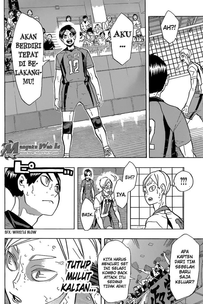 Haikyuu!! Chapter 204 - halaman 15