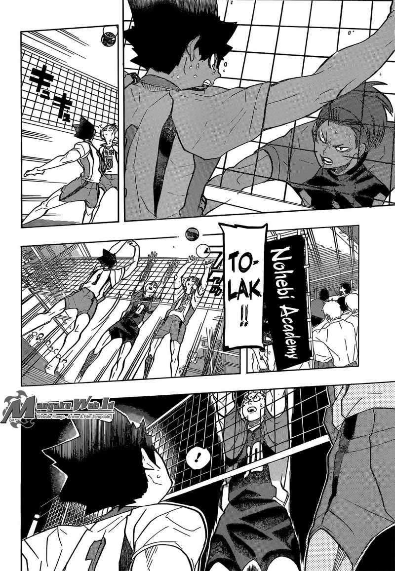 Haikyuu!! Chapter 204 - halaman 9