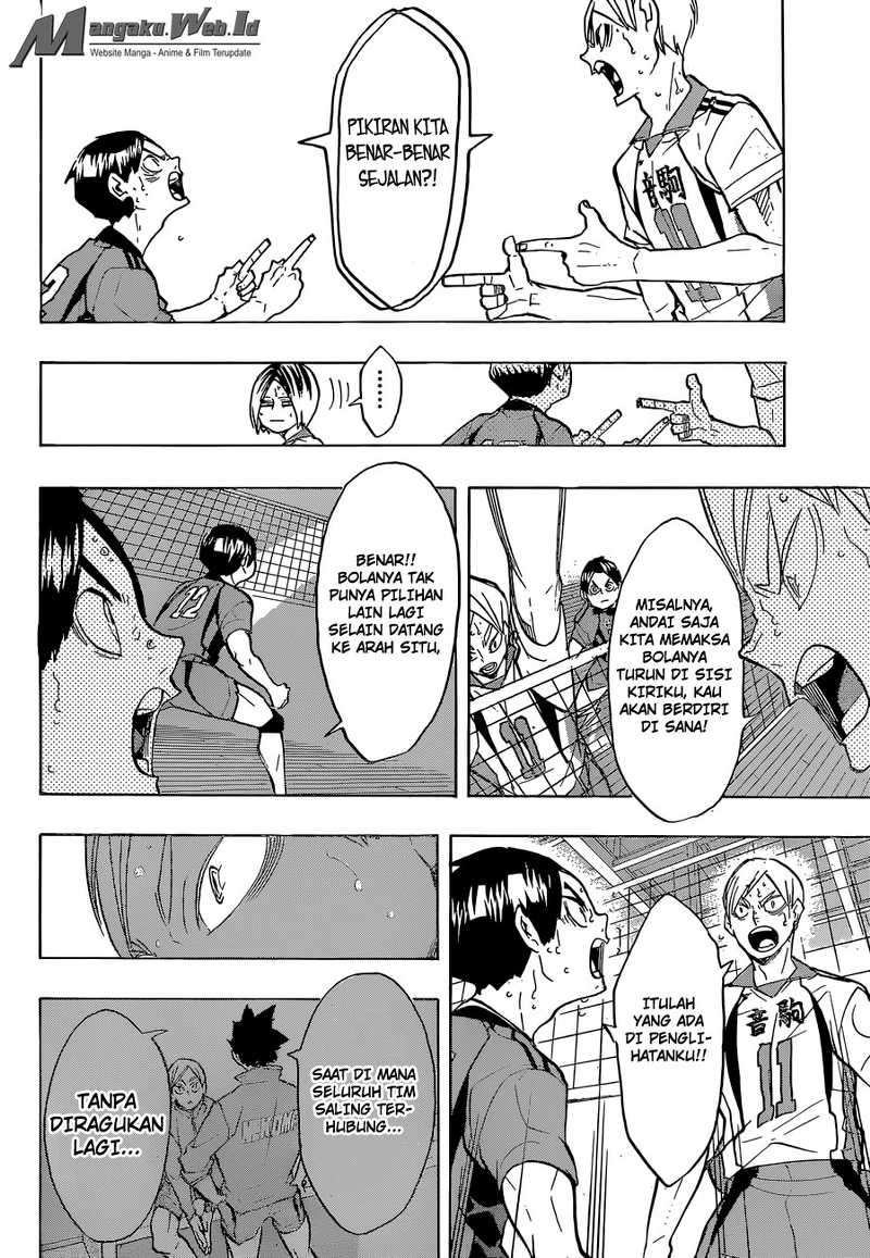 Haikyuu!! Chapter 205 - halaman 15