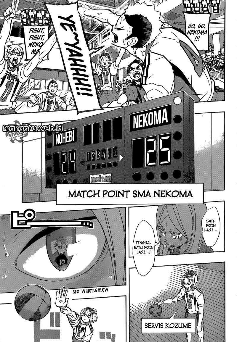 Haikyuu!! Chapter 205 - halaman 6