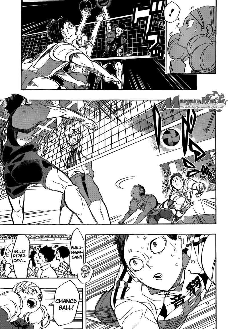Haikyuu!! Chapter 205 - halaman 8