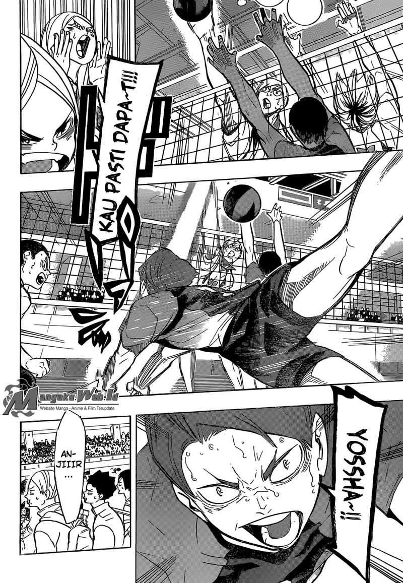 Haikyuu!! Chapter 205 - halaman 9