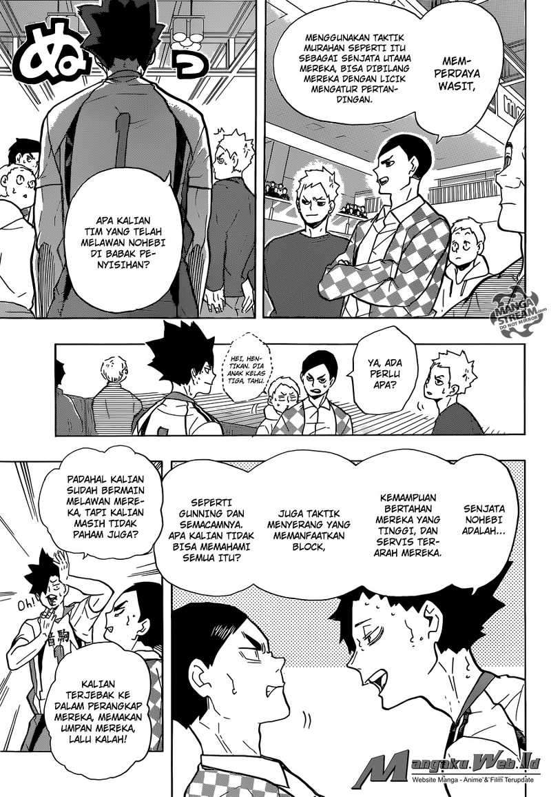 Haikyuu!! Chapter 206 - halaman 6