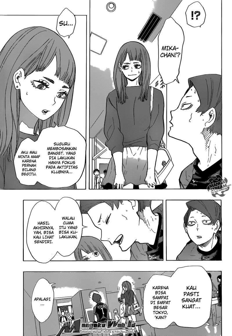 Haikyuu!! Chapter 206 - halaman 8