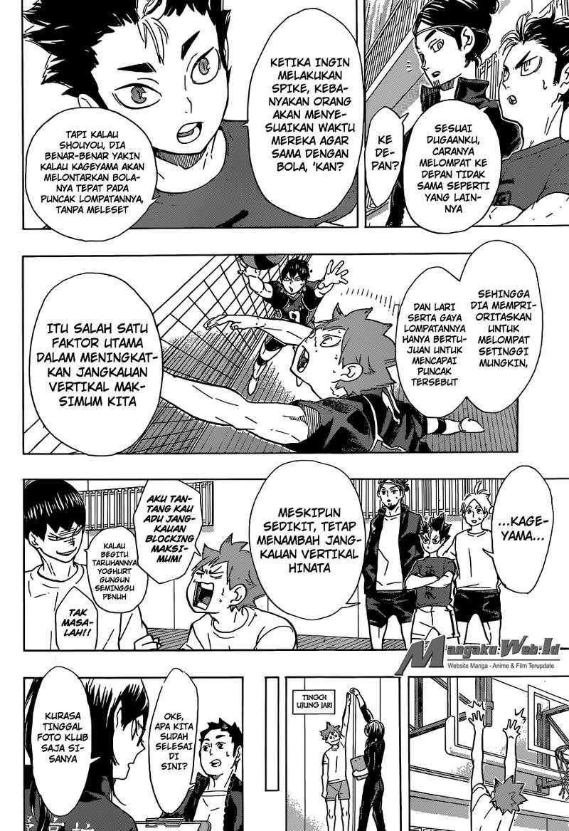 Haikyuu!! Chapter 207 - halaman 17