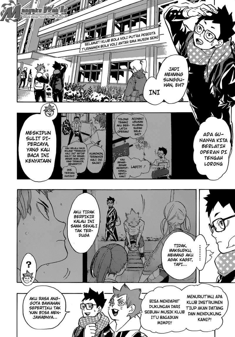 Haikyuu!! Chapter 207 - halaman 3