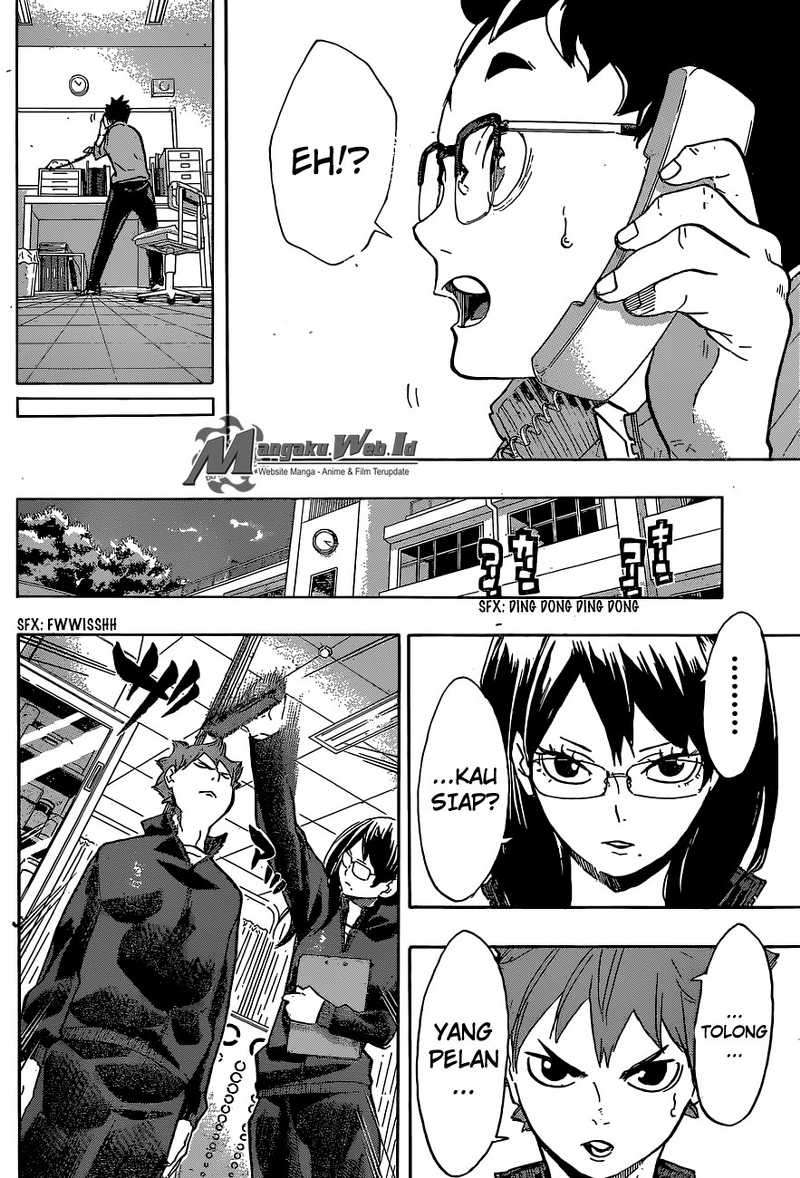 Haikyuu!! Chapter 207 - halaman 9