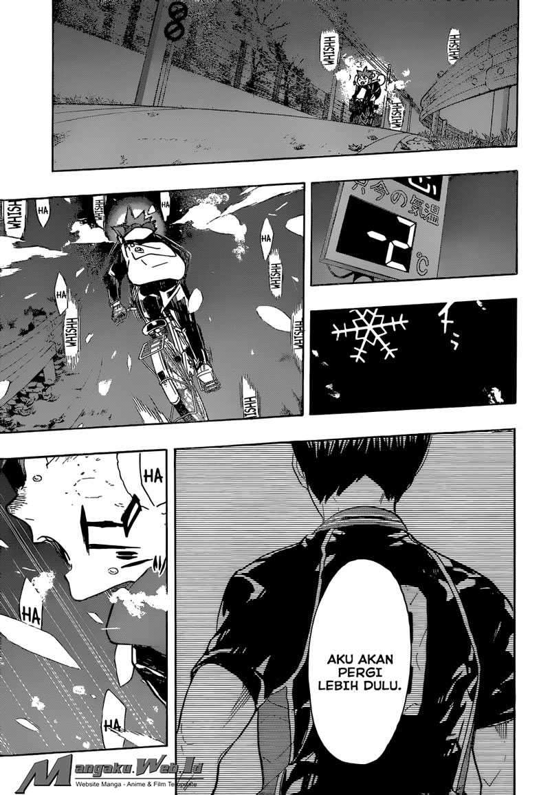 Haikyuu!! Chapter 208 - halaman 17