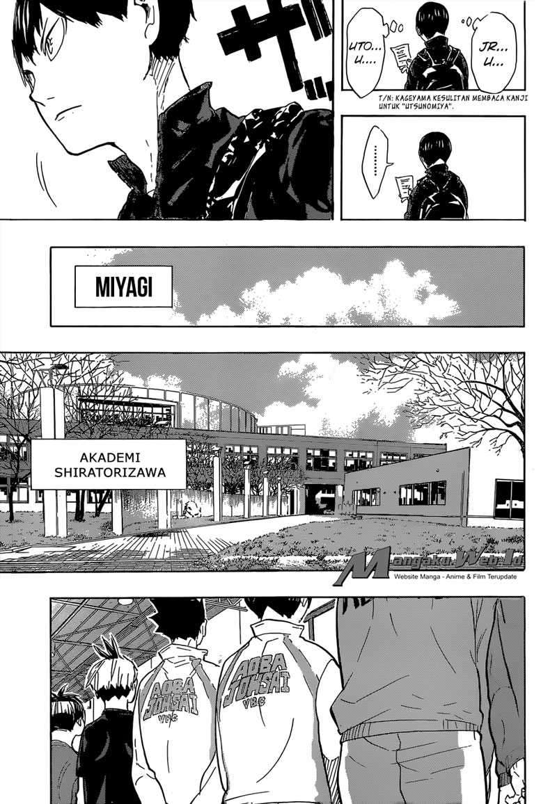 Haikyuu!! Chapter 208 - halaman 20