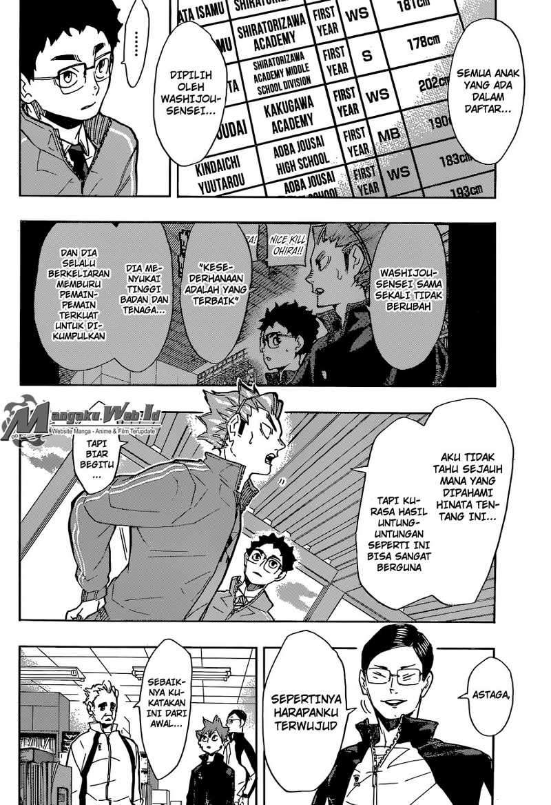 Haikyuu!! Chapter 209 - halaman 14