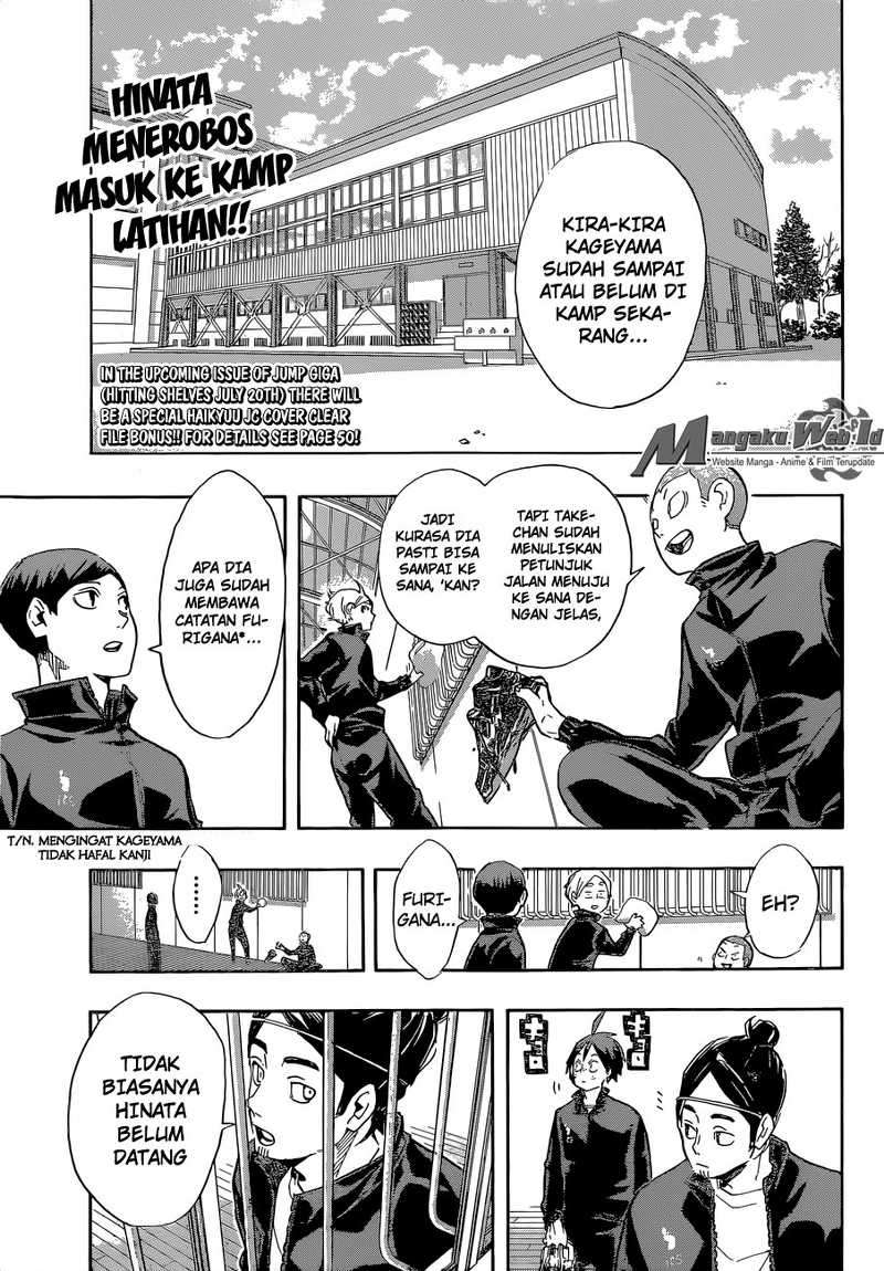 Haikyuu!! Chapter 209 - halaman 5