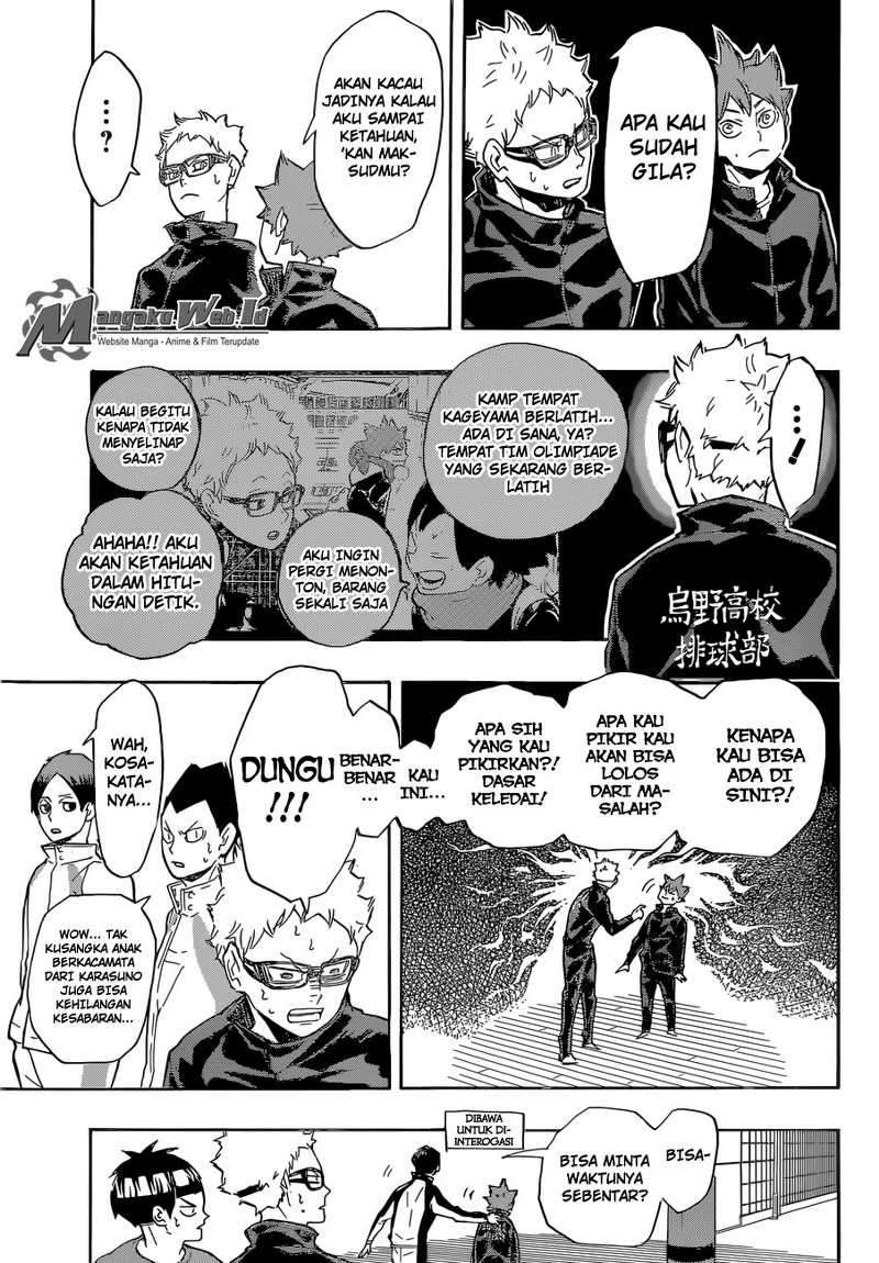 Haikyuu!! Chapter 209 - halaman 7