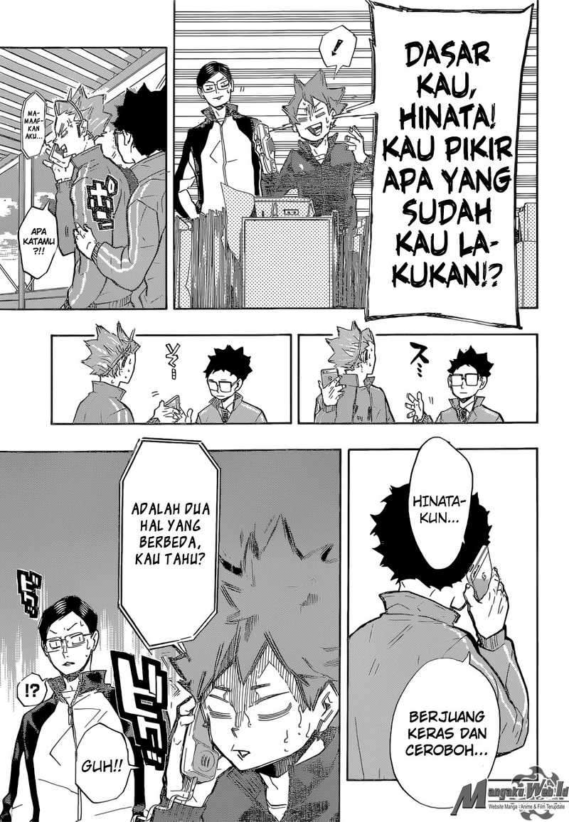 Haikyuu!! Chapter 209 - halaman 9