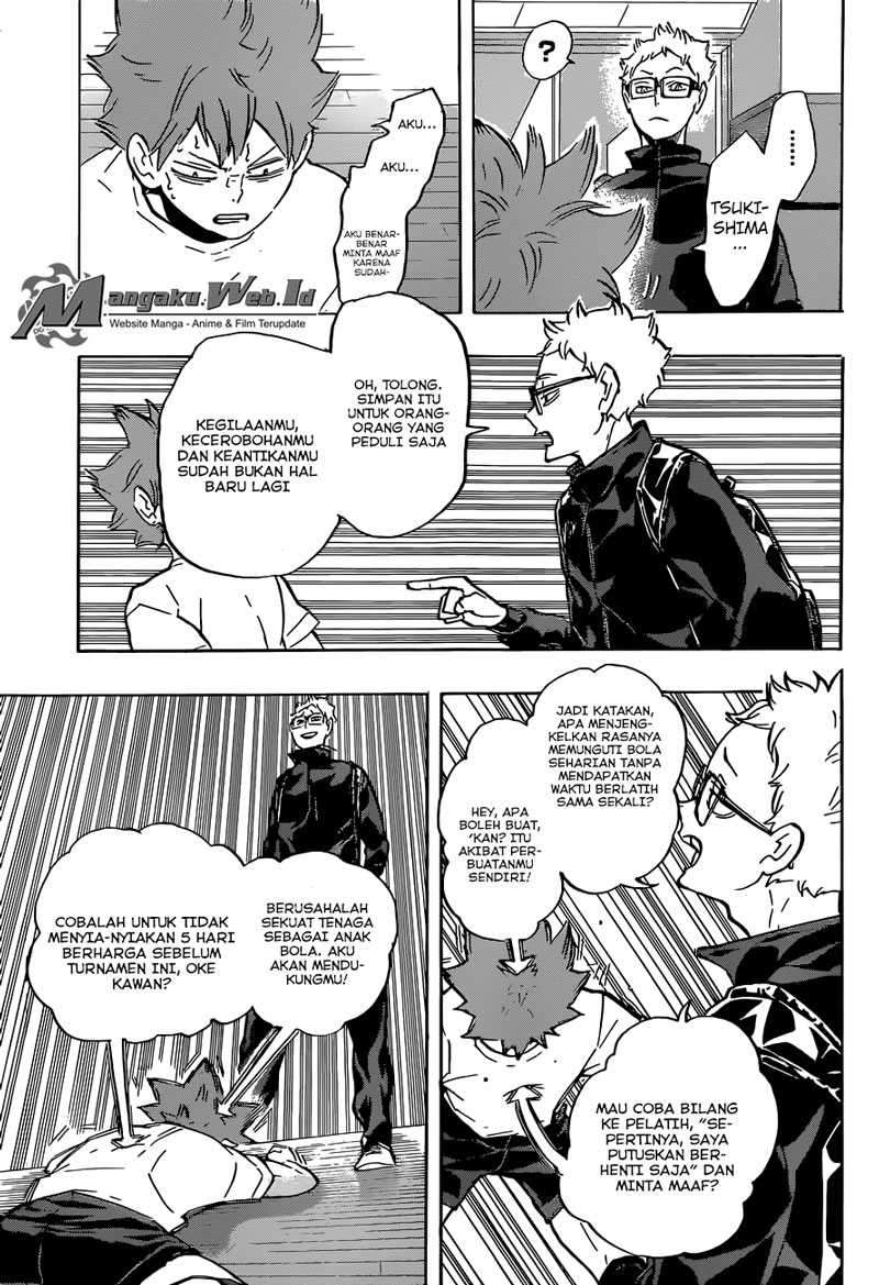 Haikyuu!! Chapter 210 - halaman 18