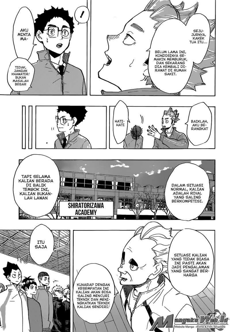 Haikyuu!! Chapter 210 - halaman 4