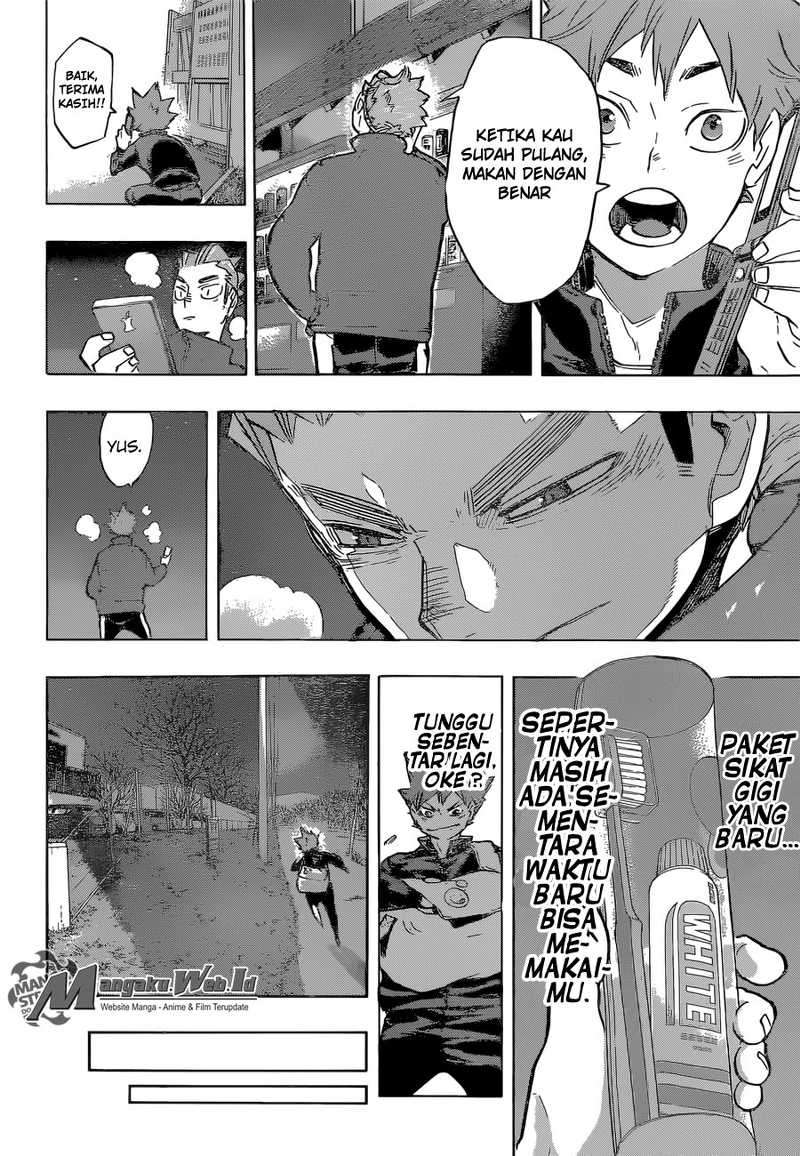 Haikyuu!! Chapter 213 - halaman 16