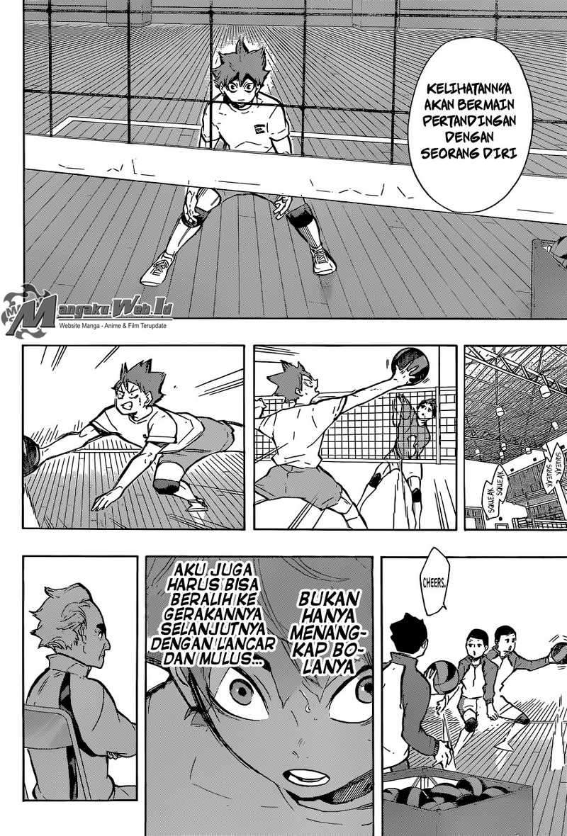 Haikyuu!! Chapter 213 - halaman 18
