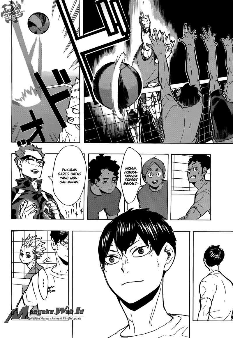 Haikyuu!! Chapter 215 - halaman 14