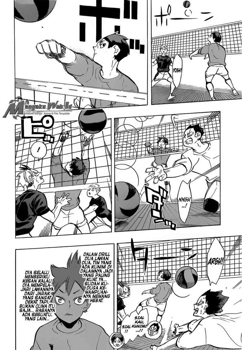 Haikyuu!! Chapter 217 - halaman 9