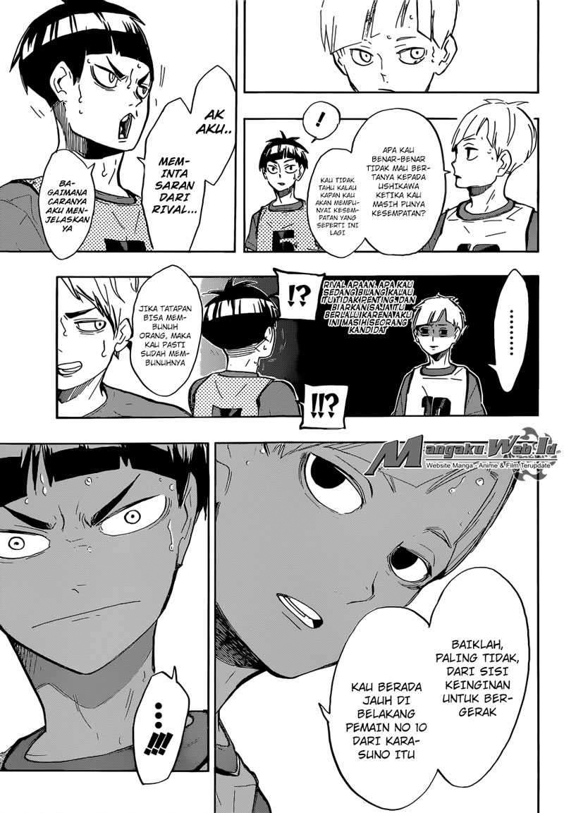 Haikyuu!! Chapter 218 - halaman 16