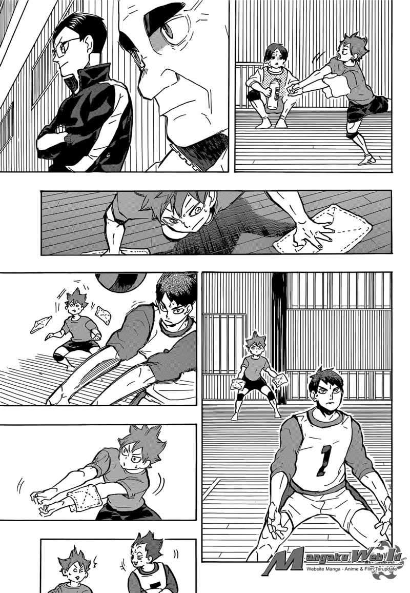 Haikyuu!! Chapter 218 - halaman 18