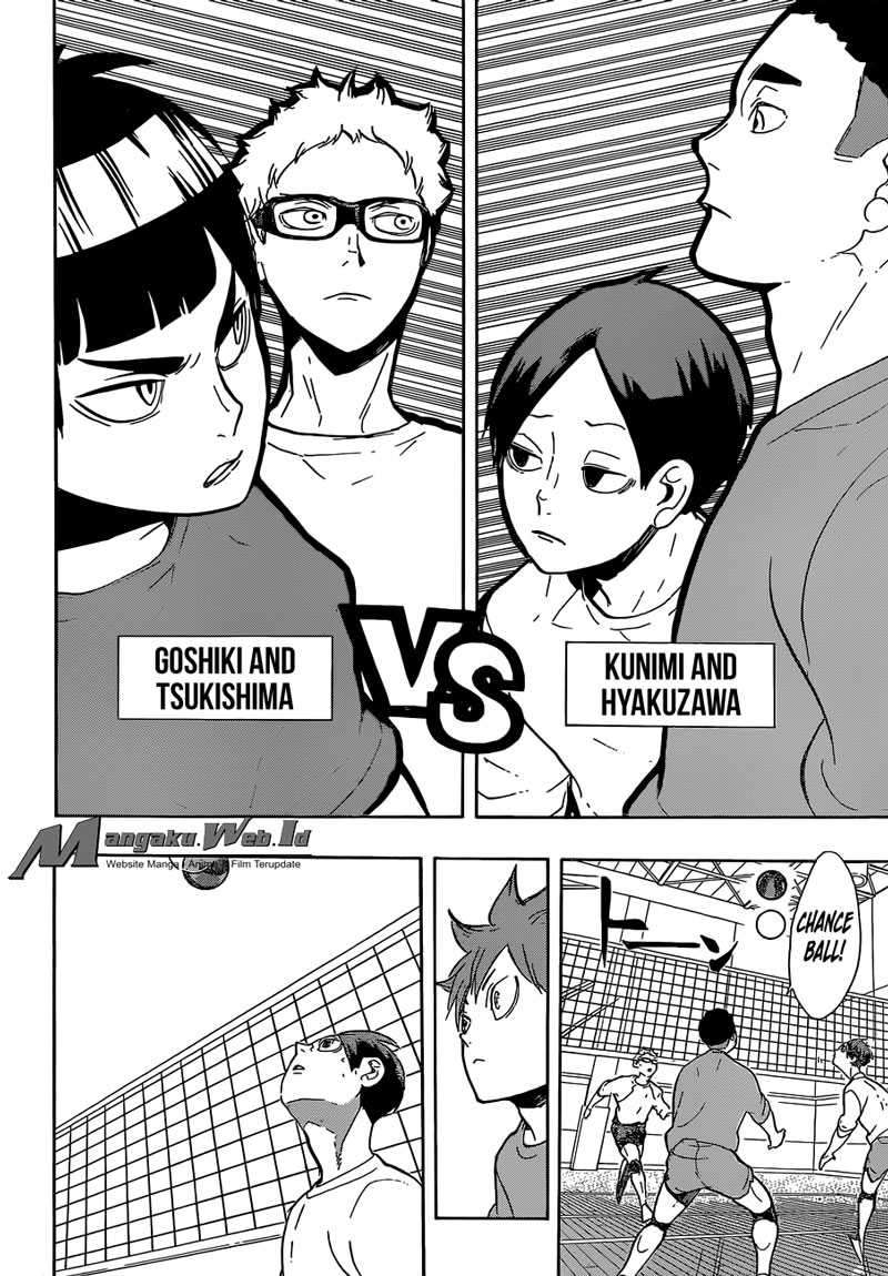 Haikyuu!! Chapter 218 - halaman 3