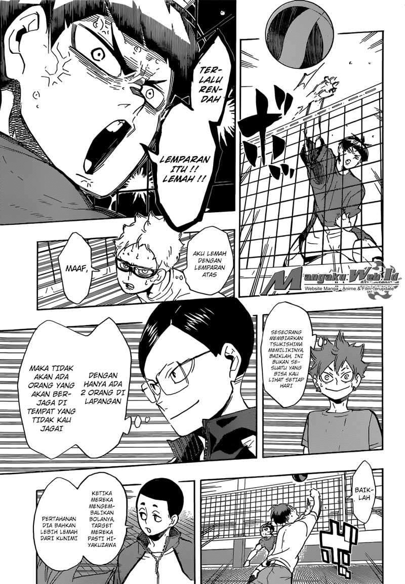 Haikyuu!! Chapter 218 - halaman 6