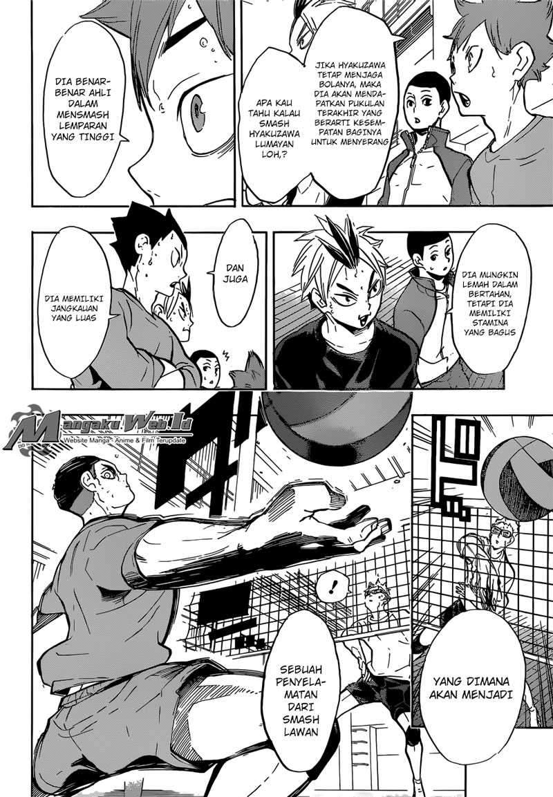 Haikyuu!! Chapter 218 - halaman 7