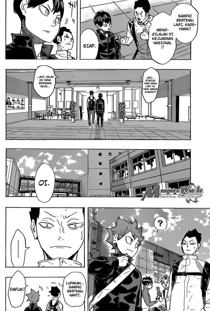 Haikyuu!! Chapter 219 - halaman 15