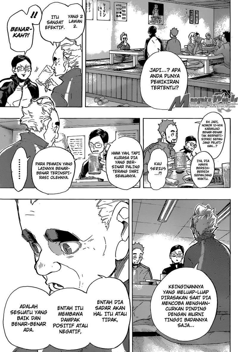 Haikyuu!! Chapter 219 - halaman 18