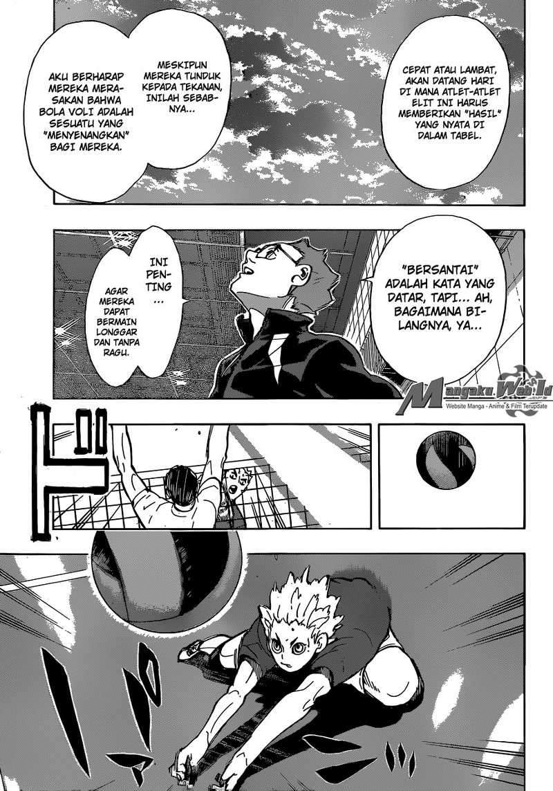 Haikyuu!! Chapter 219 - halaman 8