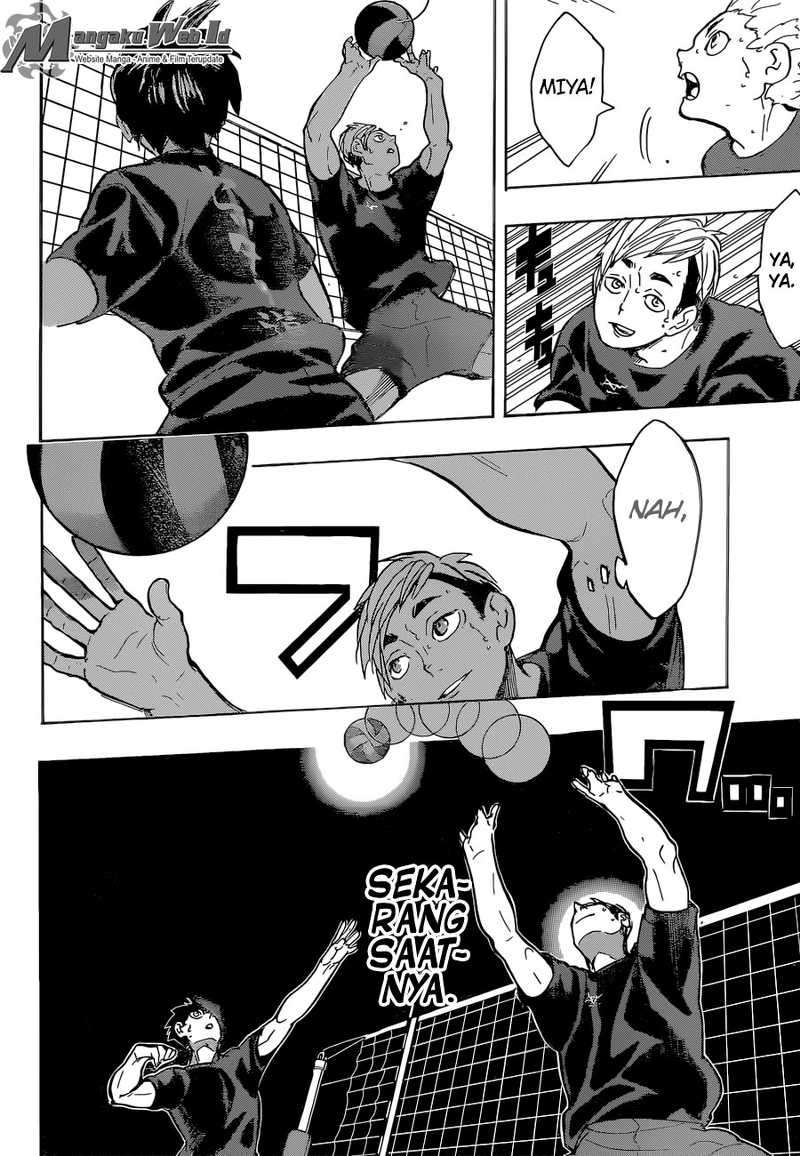 Haikyuu!! Chapter 219 - halaman 9