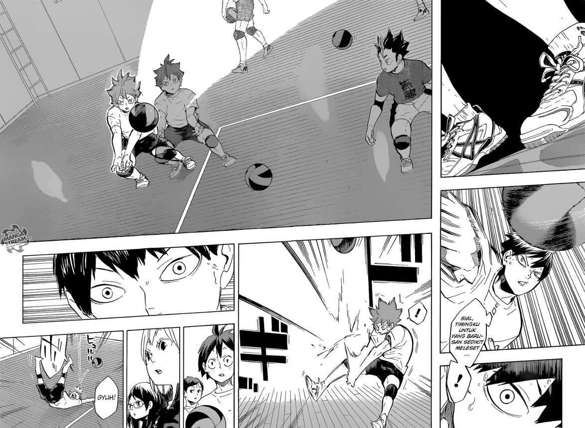 Haikyuu!! Chapter 220 - halaman 18