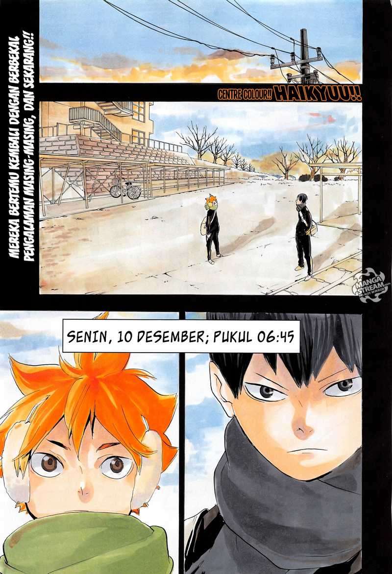 Haikyuu!! Chapter 220 - halaman 3