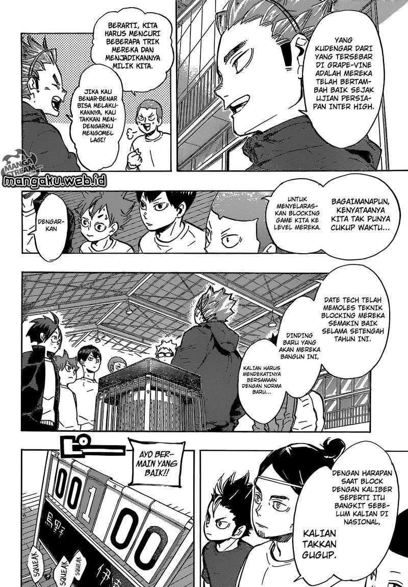 Haikyuu!! Chapter 221 - halaman 12