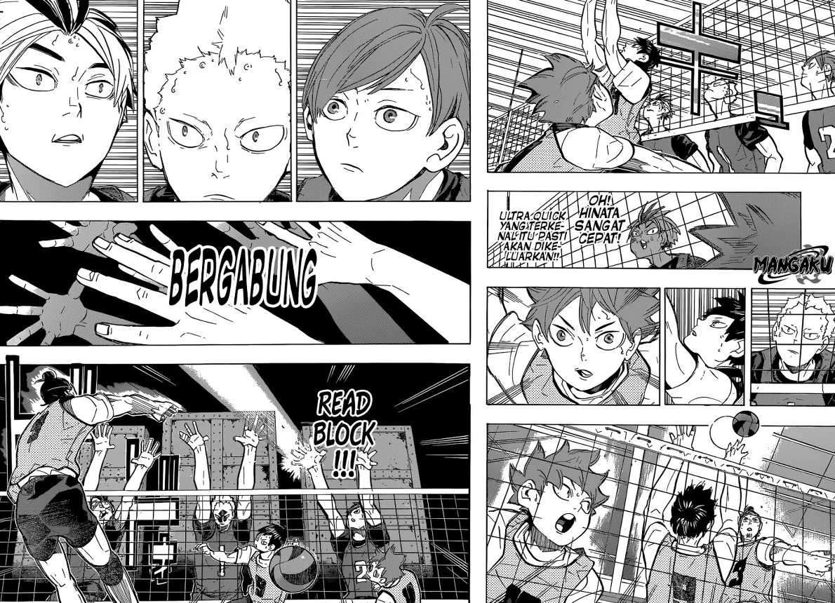 Haikyuu!! Chapter 221 - halaman 14