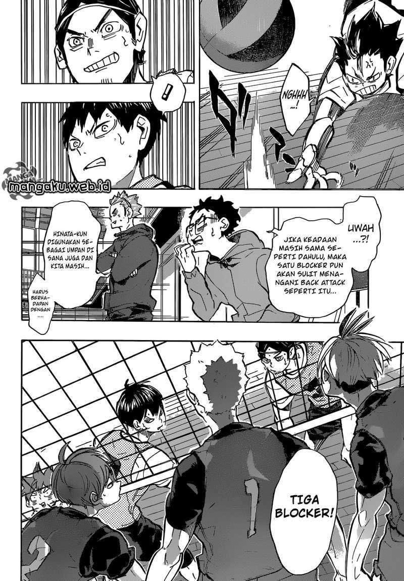 Haikyuu!! Chapter 221 - halaman 15