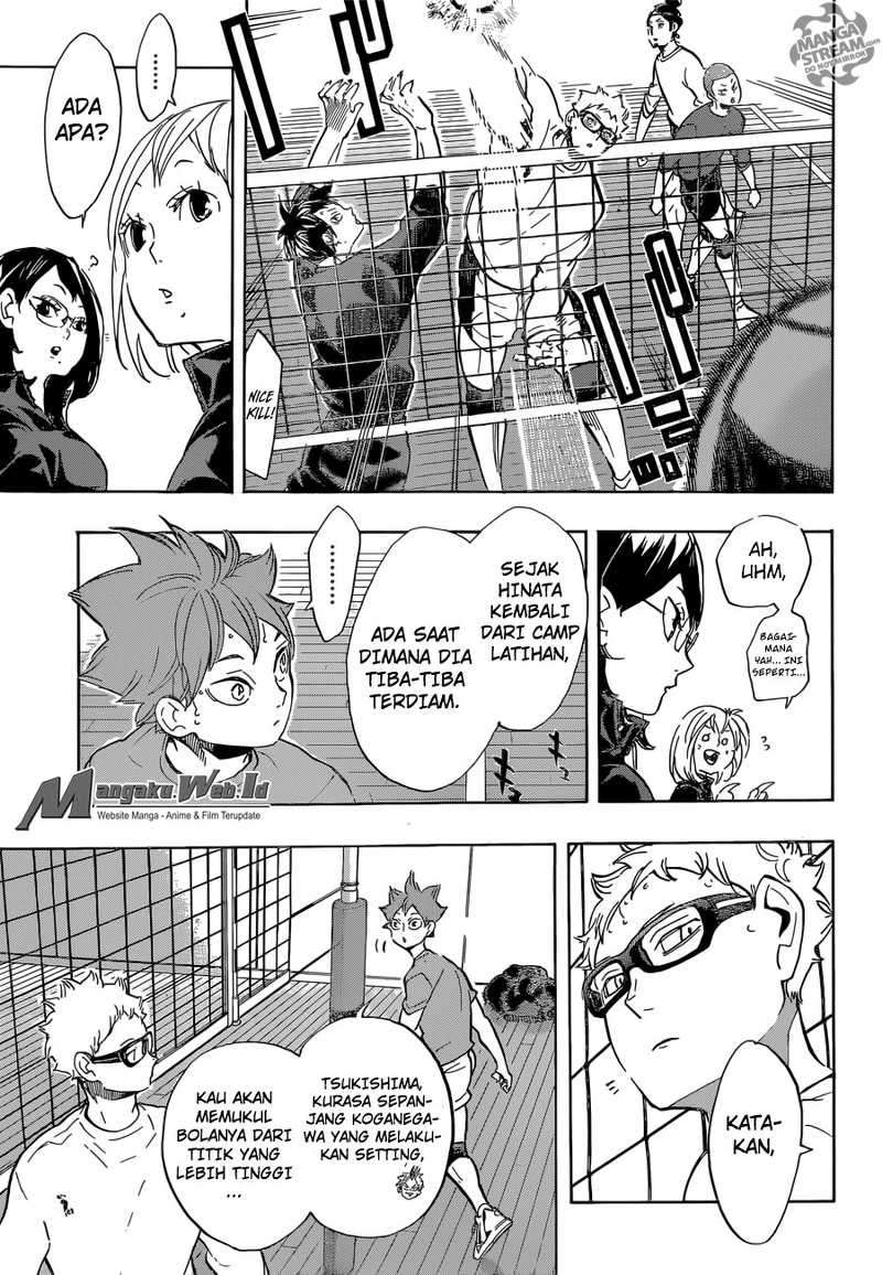 Haikyuu!! Chapter 221 - halaman 8