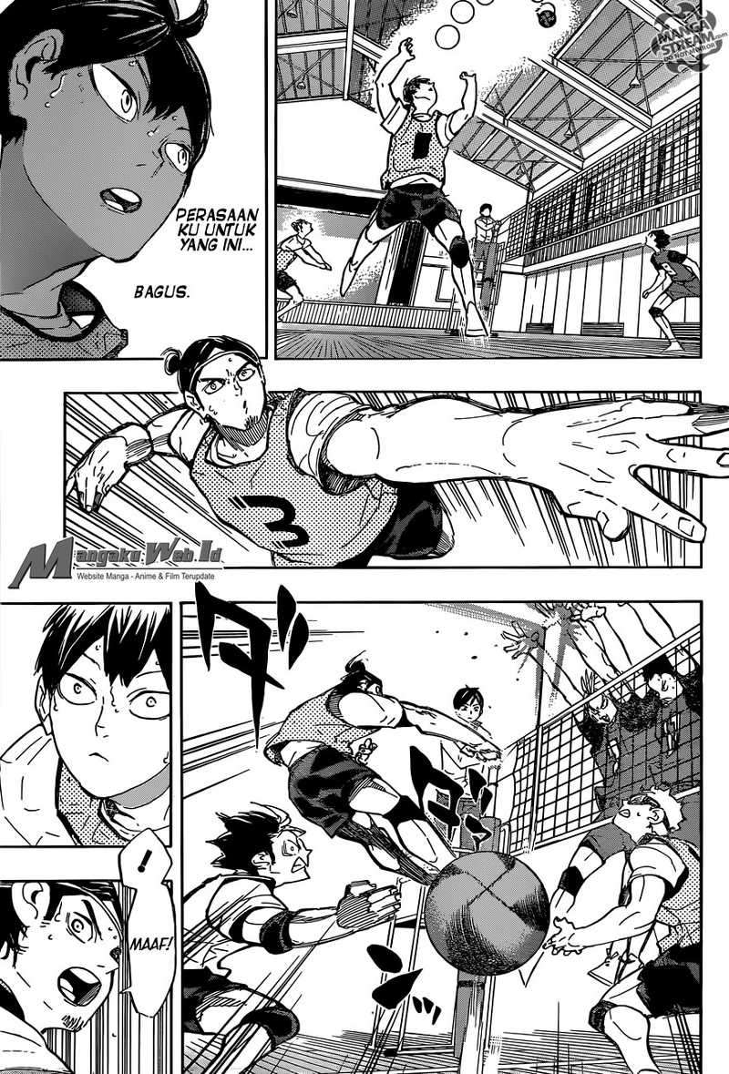 Haikyuu!! Chapter 222 - halaman 16