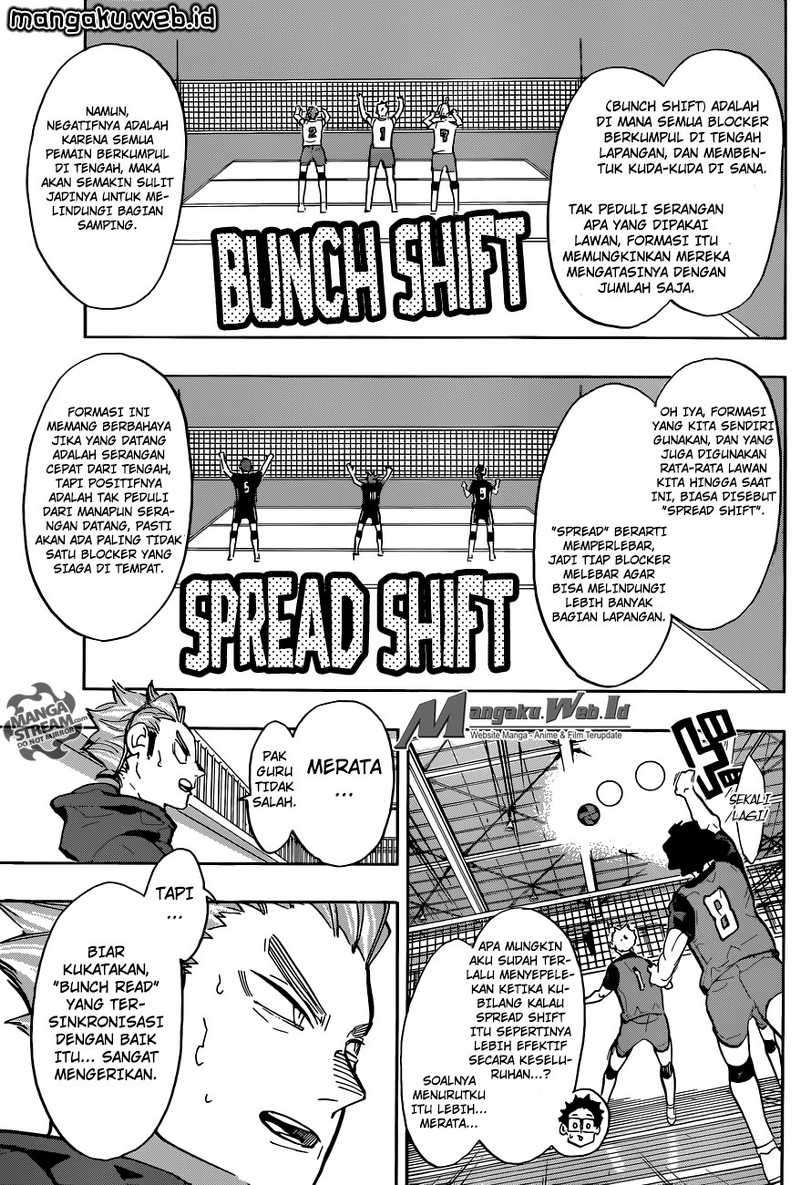Haikyuu!! Chapter 222 - halaman 6