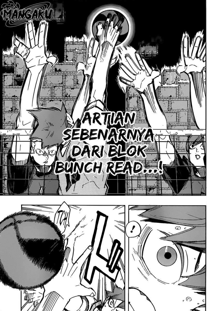 Haikyuu!! Chapter 222 - halaman 8